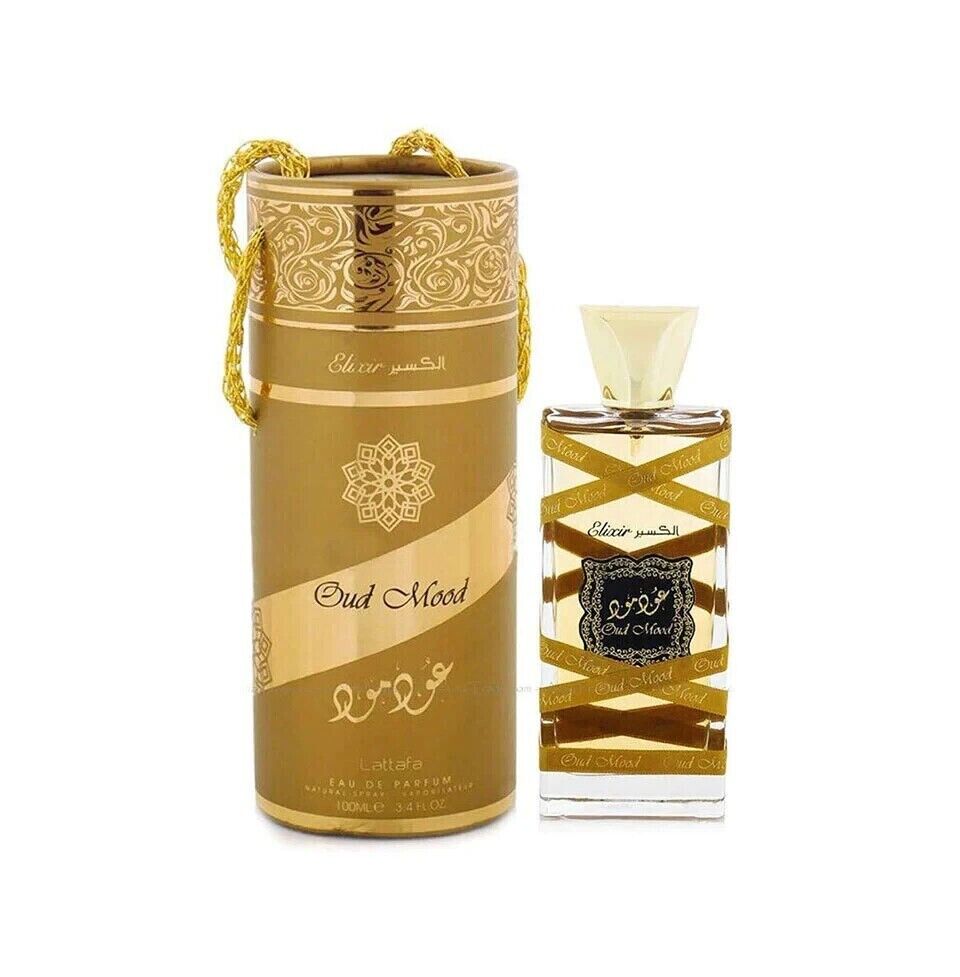 Lattafa Oud 3 Mood Elixir.