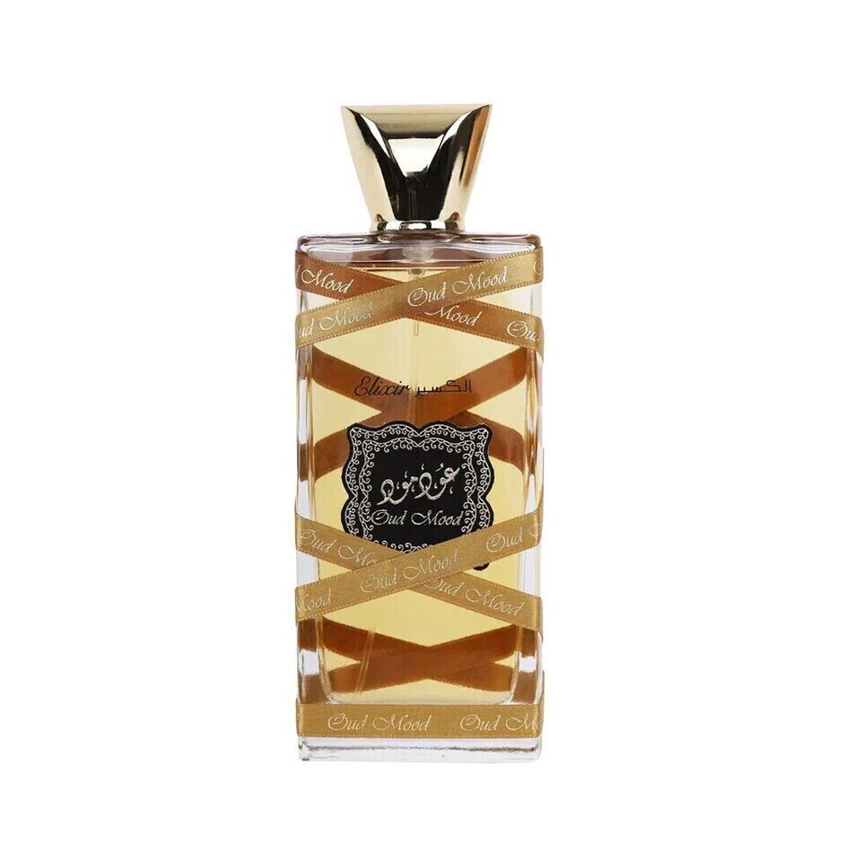 Lattafa Oud 3 Mood Elixir.