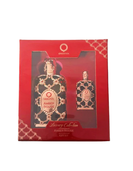 Orientica Amber Rouge gift set 2pc