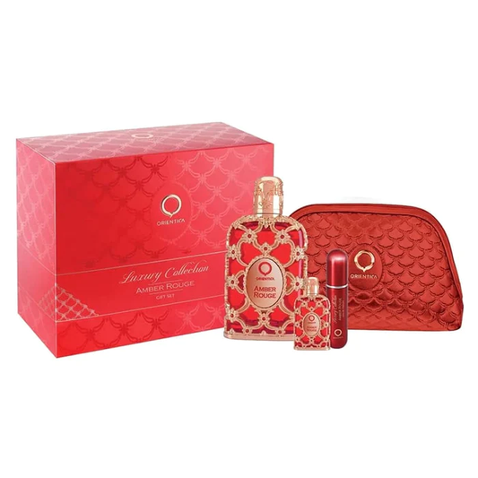 Orientica Set Amber Rouge 4pcs 2.7 Edp L